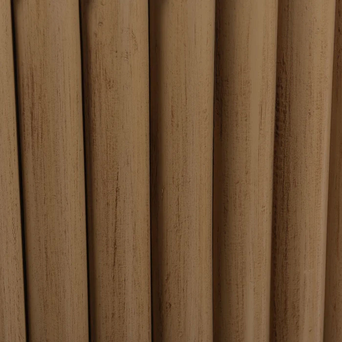 FLUTED BARREL RND COFFEE TABLE