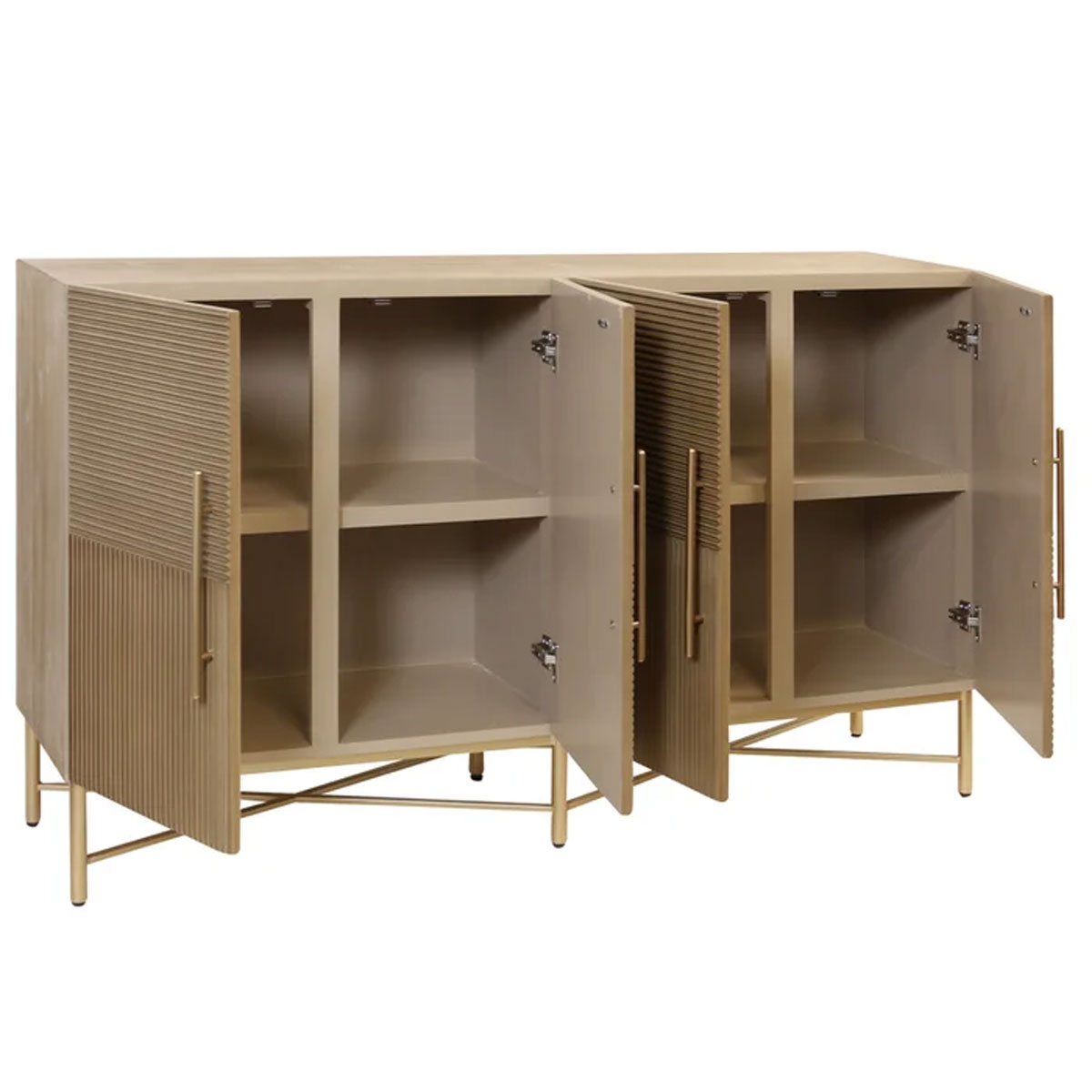 CORRUGATED 4DR CONSOLE