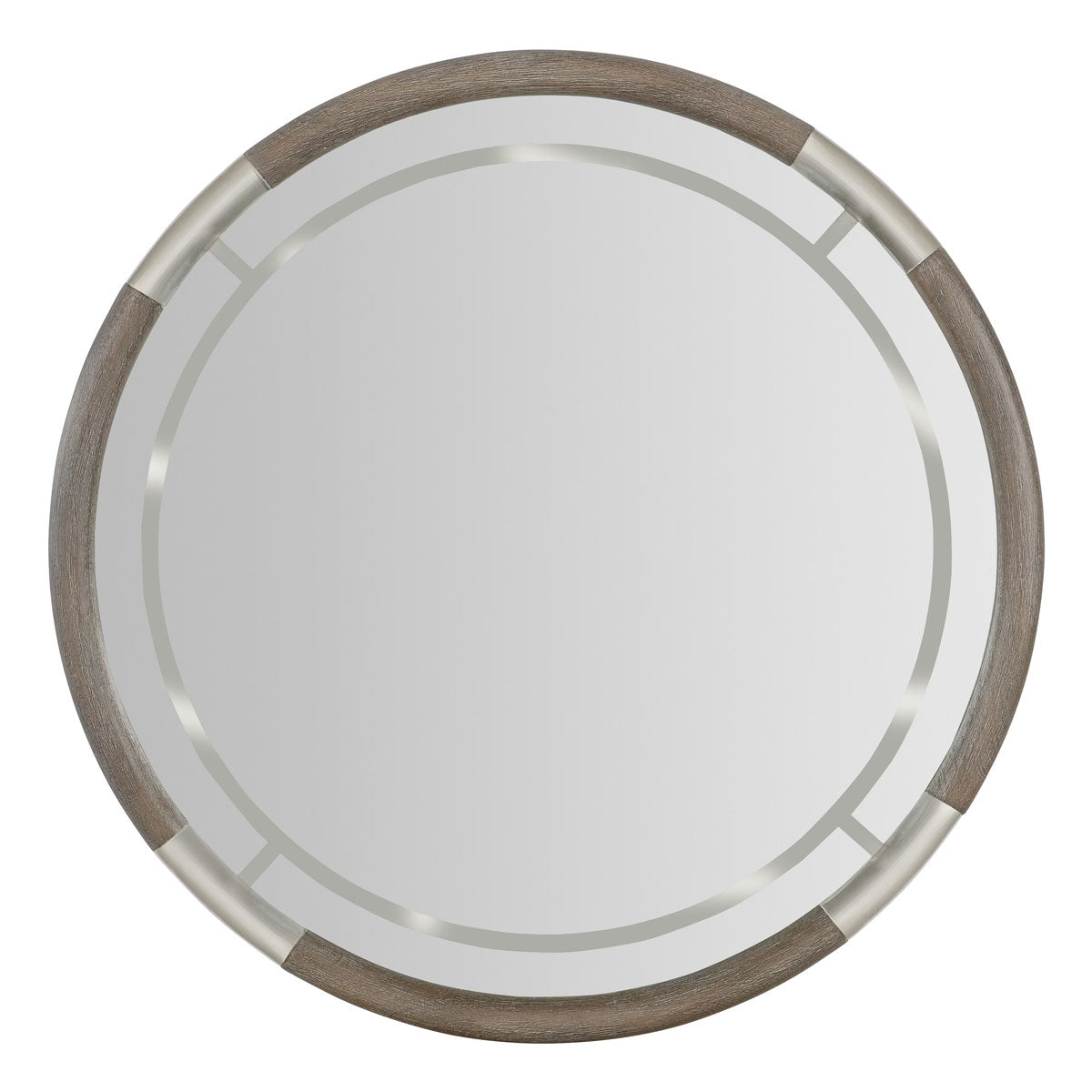 Modern Mood Drk Round Mirror