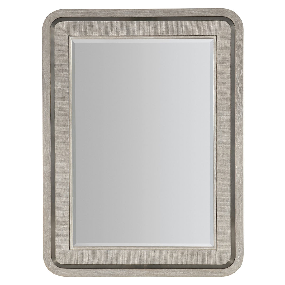 Modern Mood Lgt Raffia Mirror
