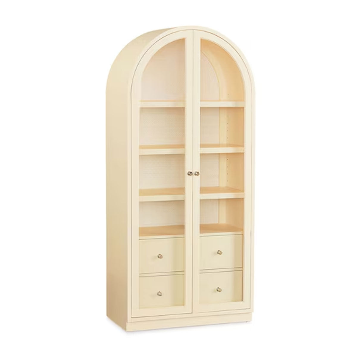 NEWBURY WHITE ARCHED CABINET