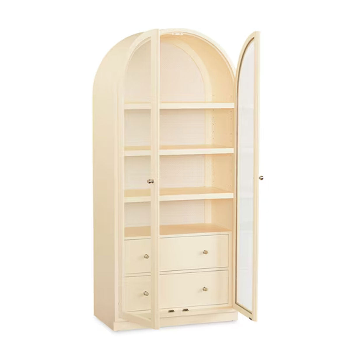 NEWBURY WHITE ARCHED CABINET