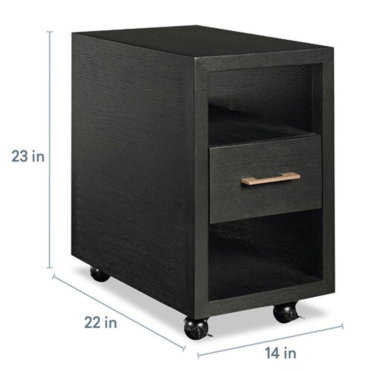 HOMEWORK MOCHA COASTER STORAGE CART