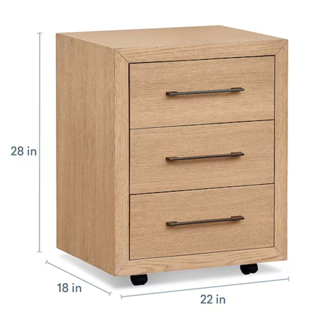 HOMEWORK NAT 3 DRAWER CHEST