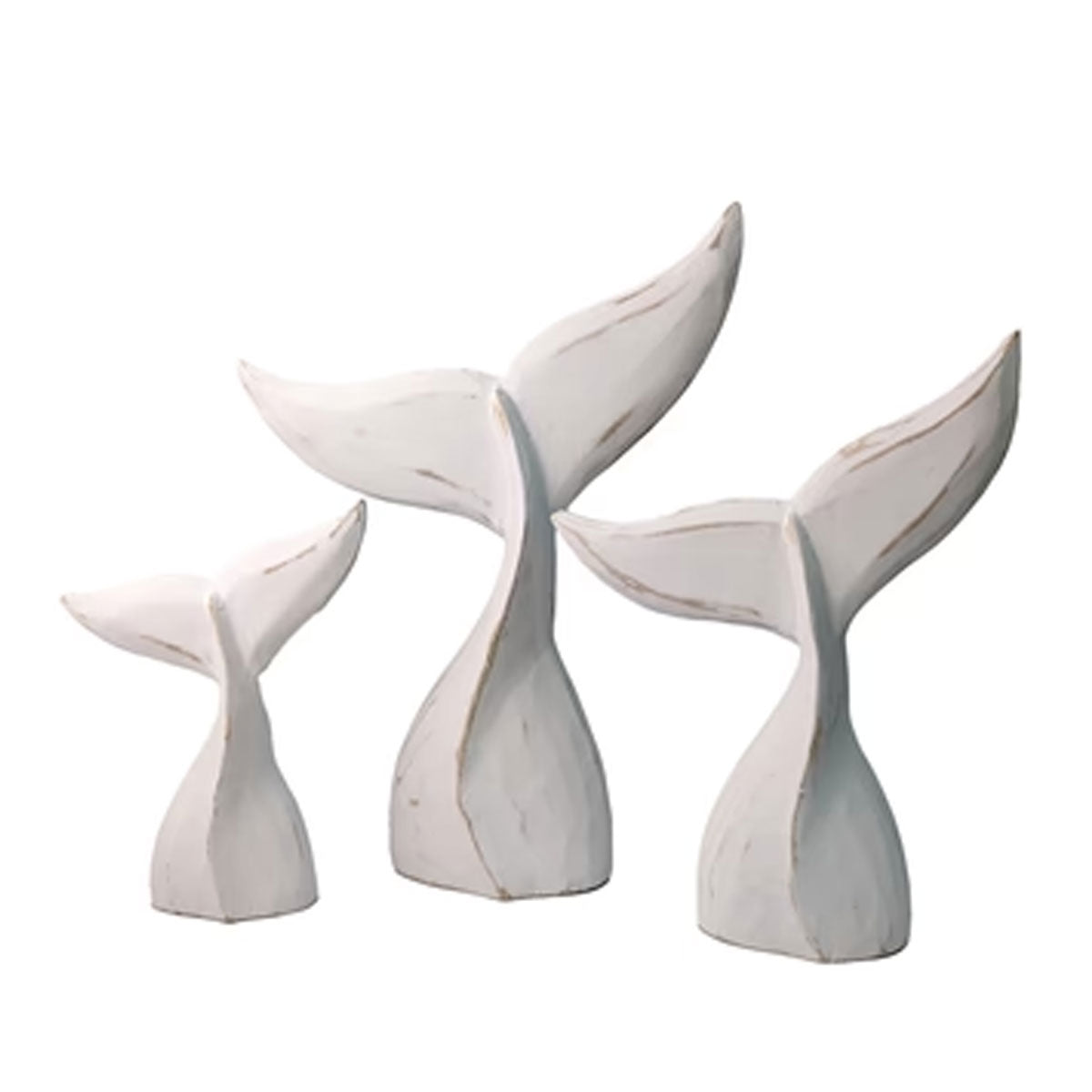 S 3 Distressed White Whale Tails