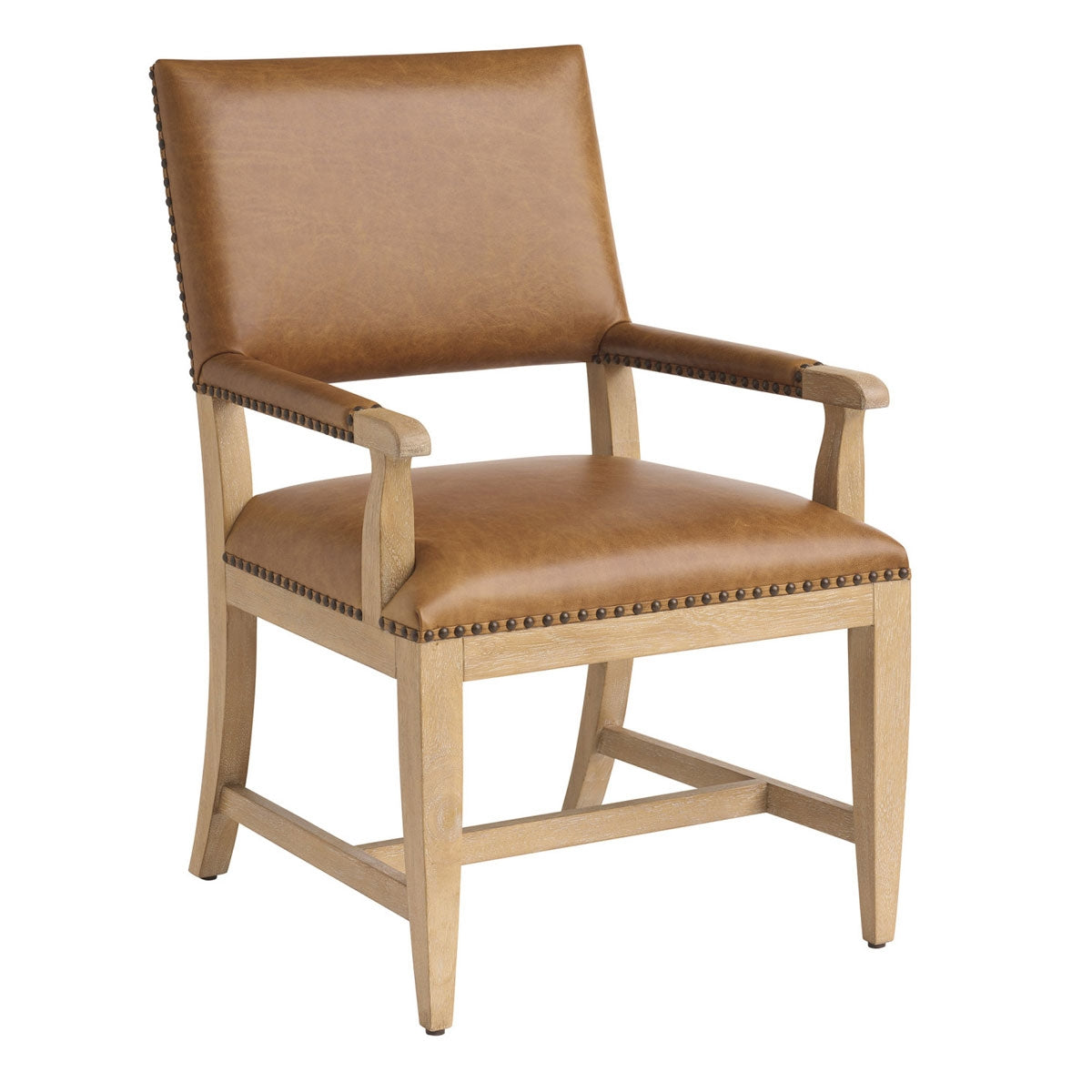 COLBURN LEATHER ARM CHAIR