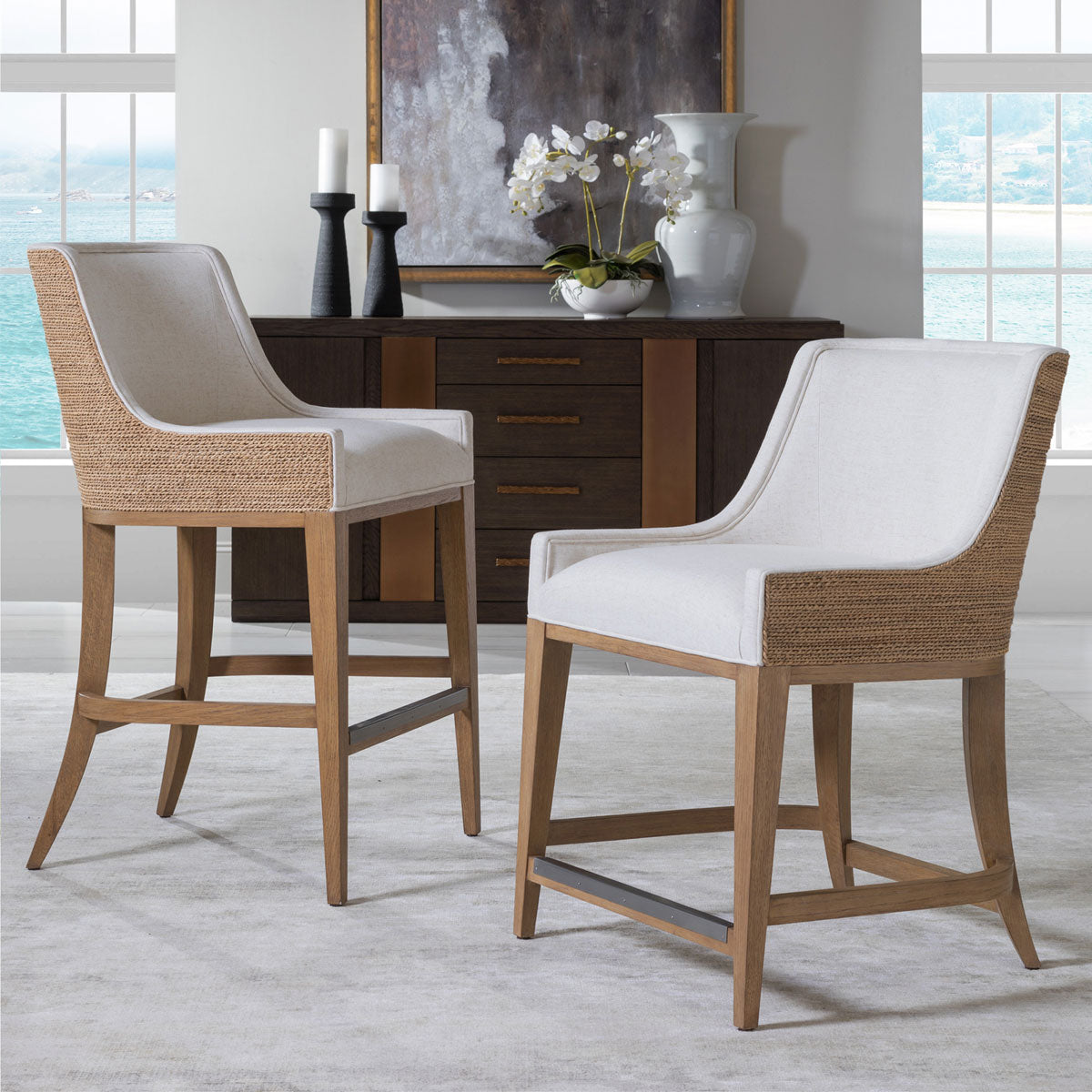SIMPATICO WOVEN COUNTER STOOL