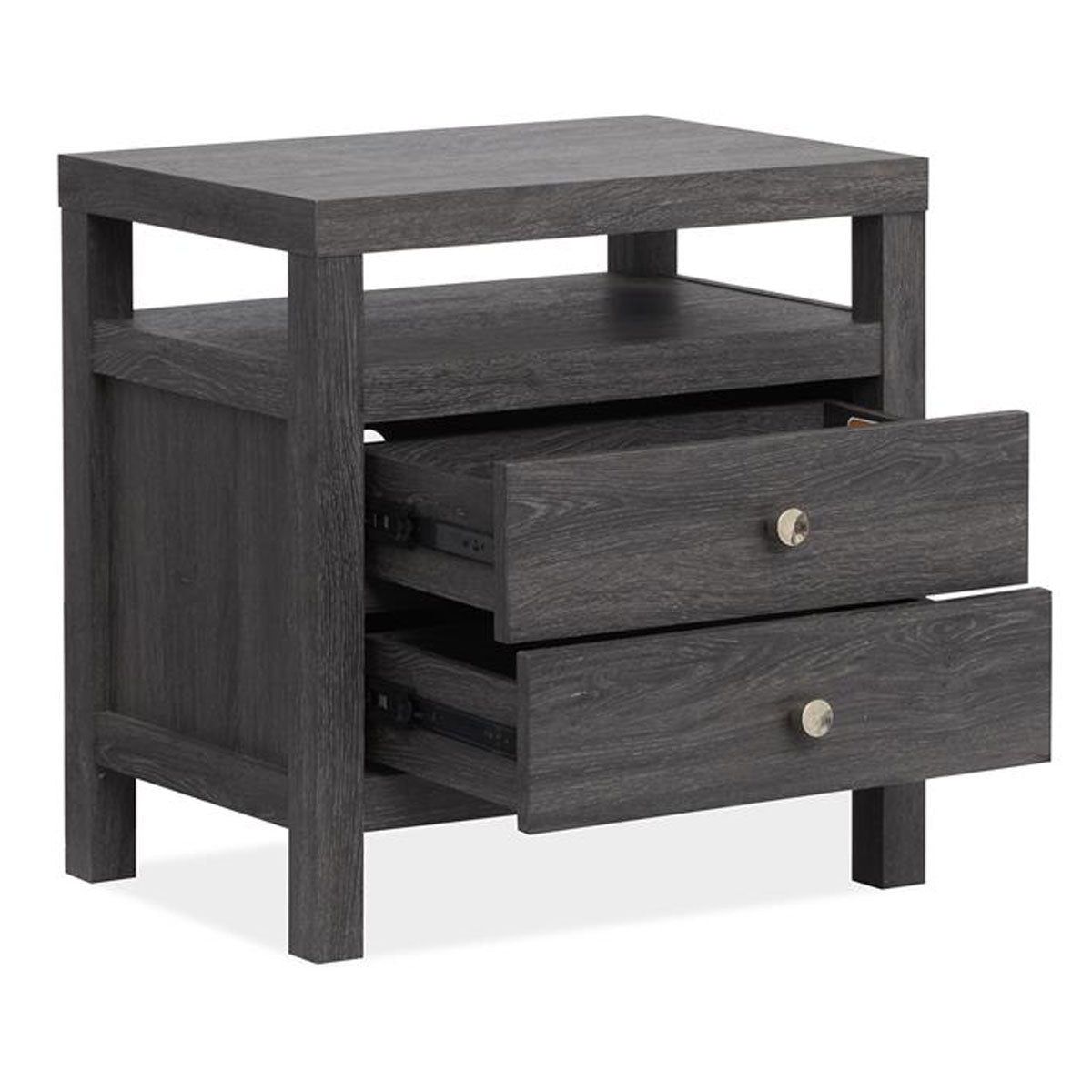 Merrifield Black Nightstand