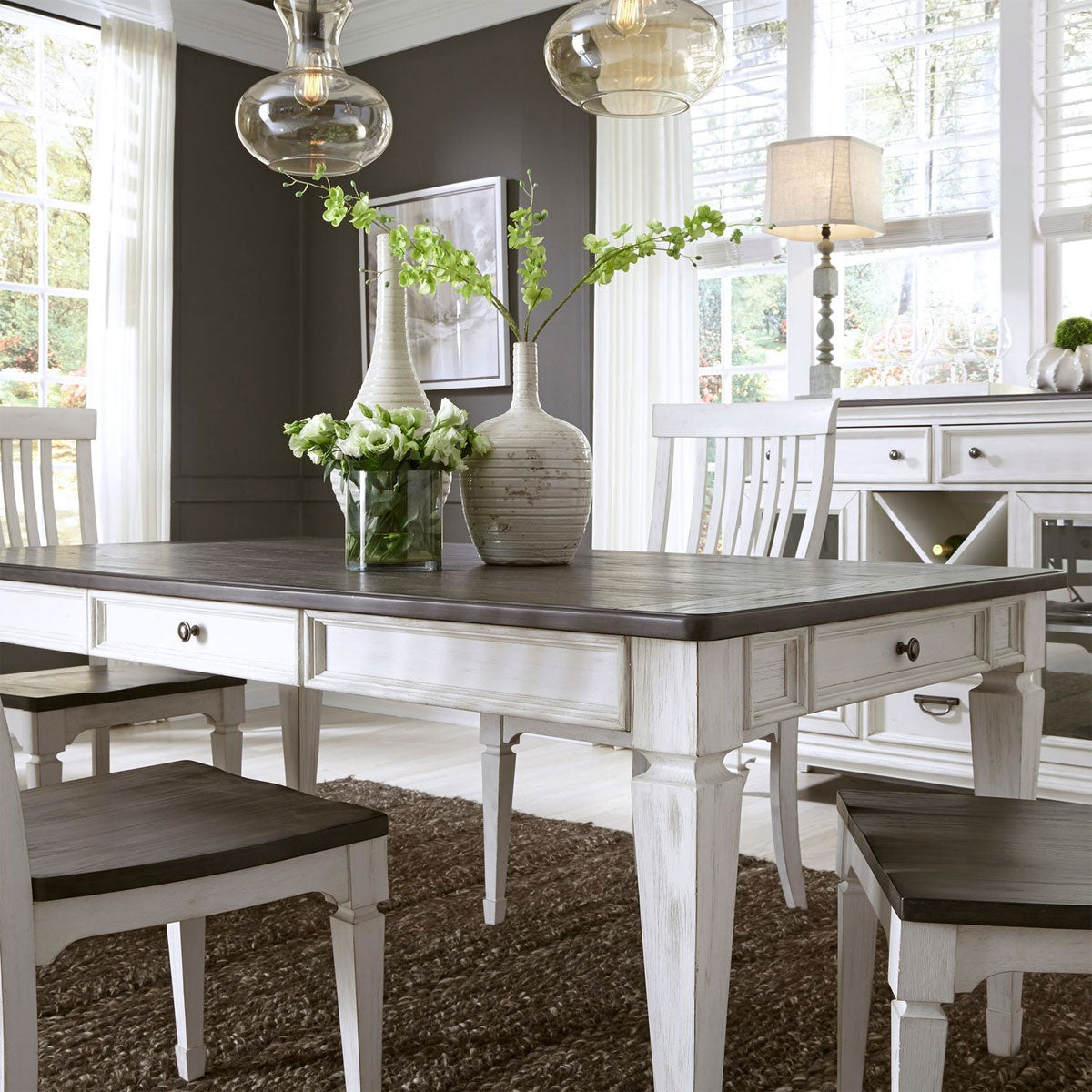 ALLYSON PARK RECT LEG TABLE