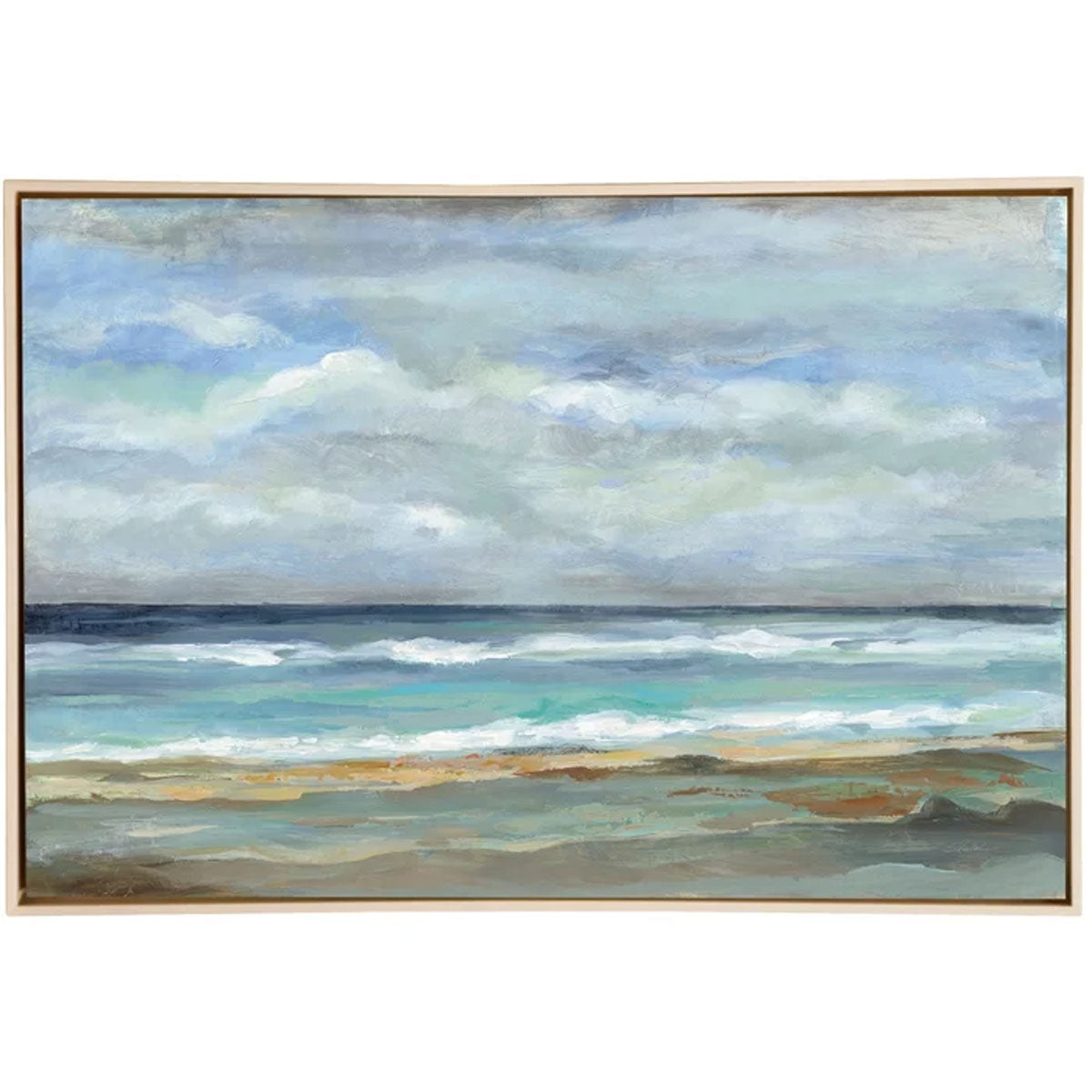 SEASHORE FRAMED CANVAS