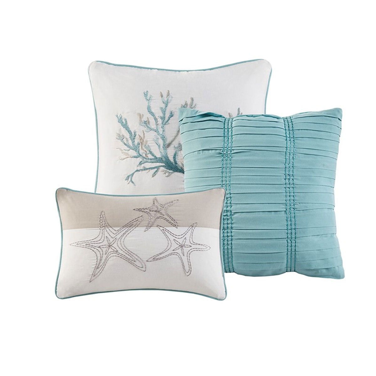 Pble Beach Aqua 6 Pc Kg Set