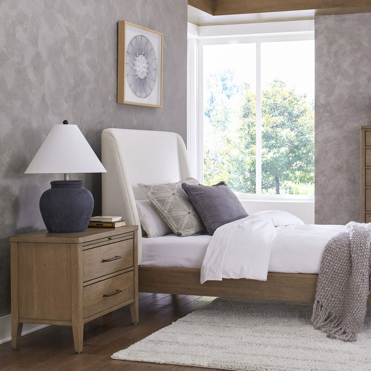Olivia 2drw Nightstand