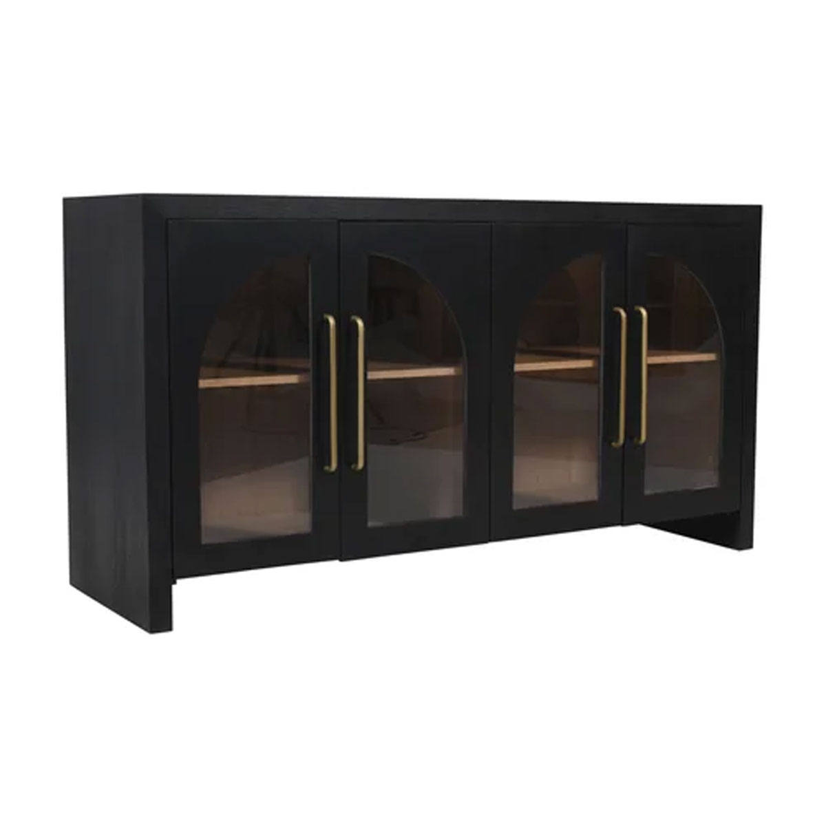 ARCHIMEDES 60" BLACK 4DR CONSO