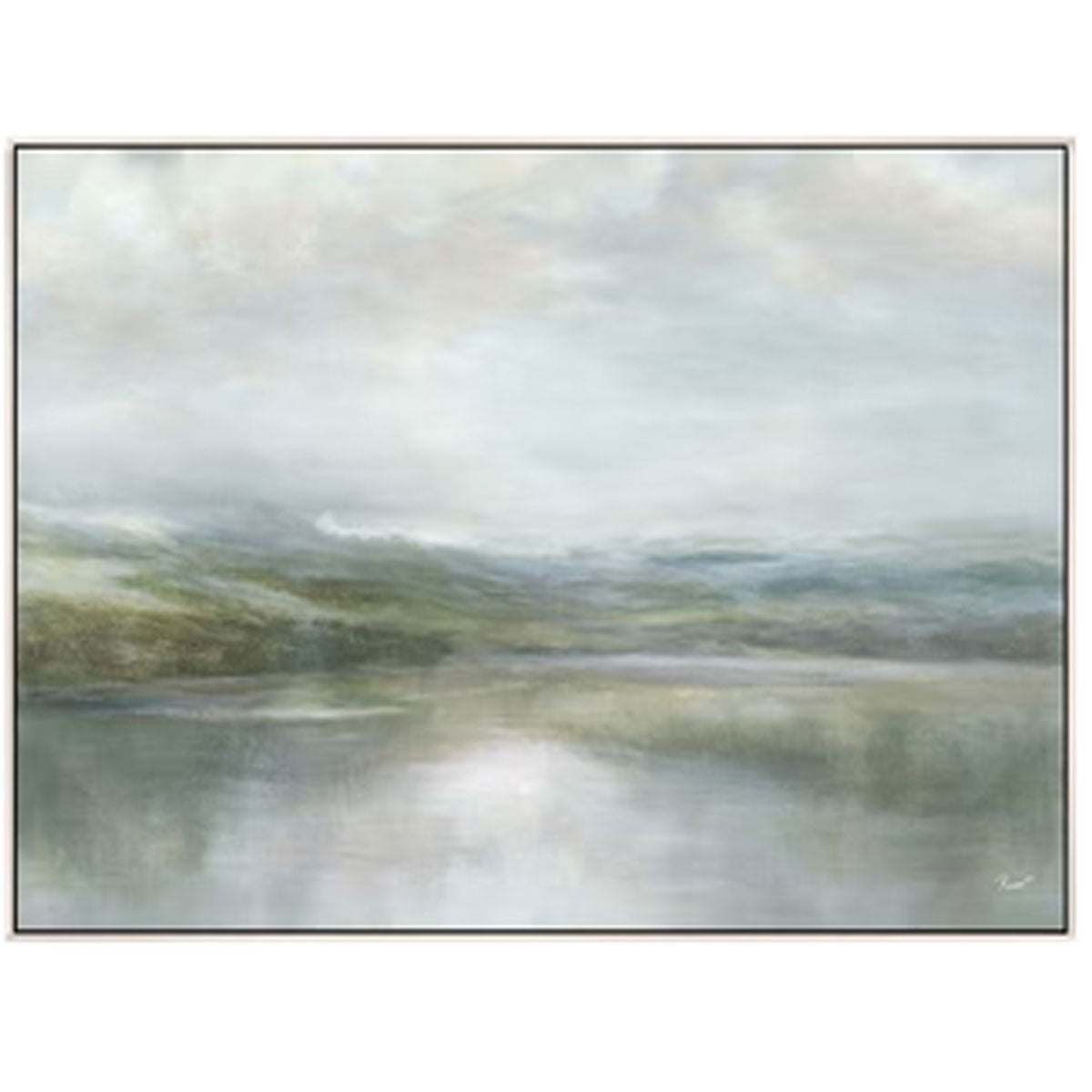 HIGHLANDS ABSTRACT LAKE ART