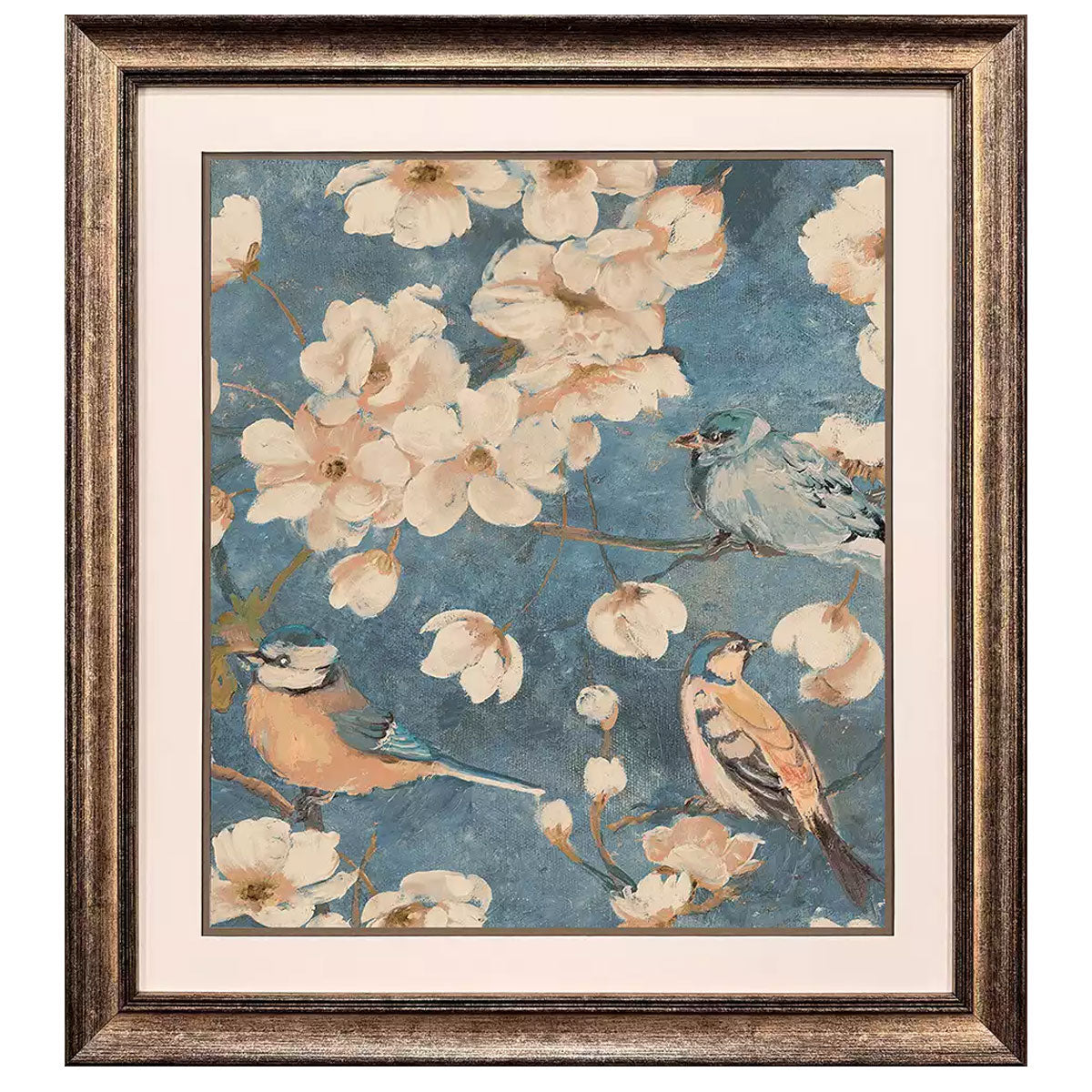 GARDEN BIRDS II FRM ART