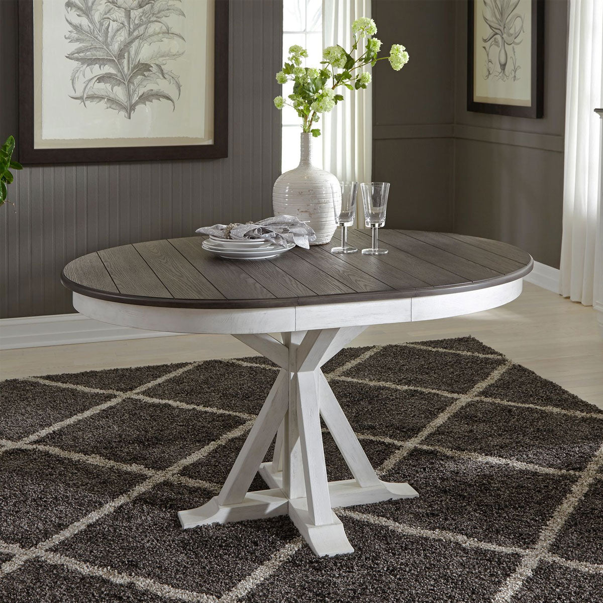 ALLYSON PARK PEDESTAL TABLE
