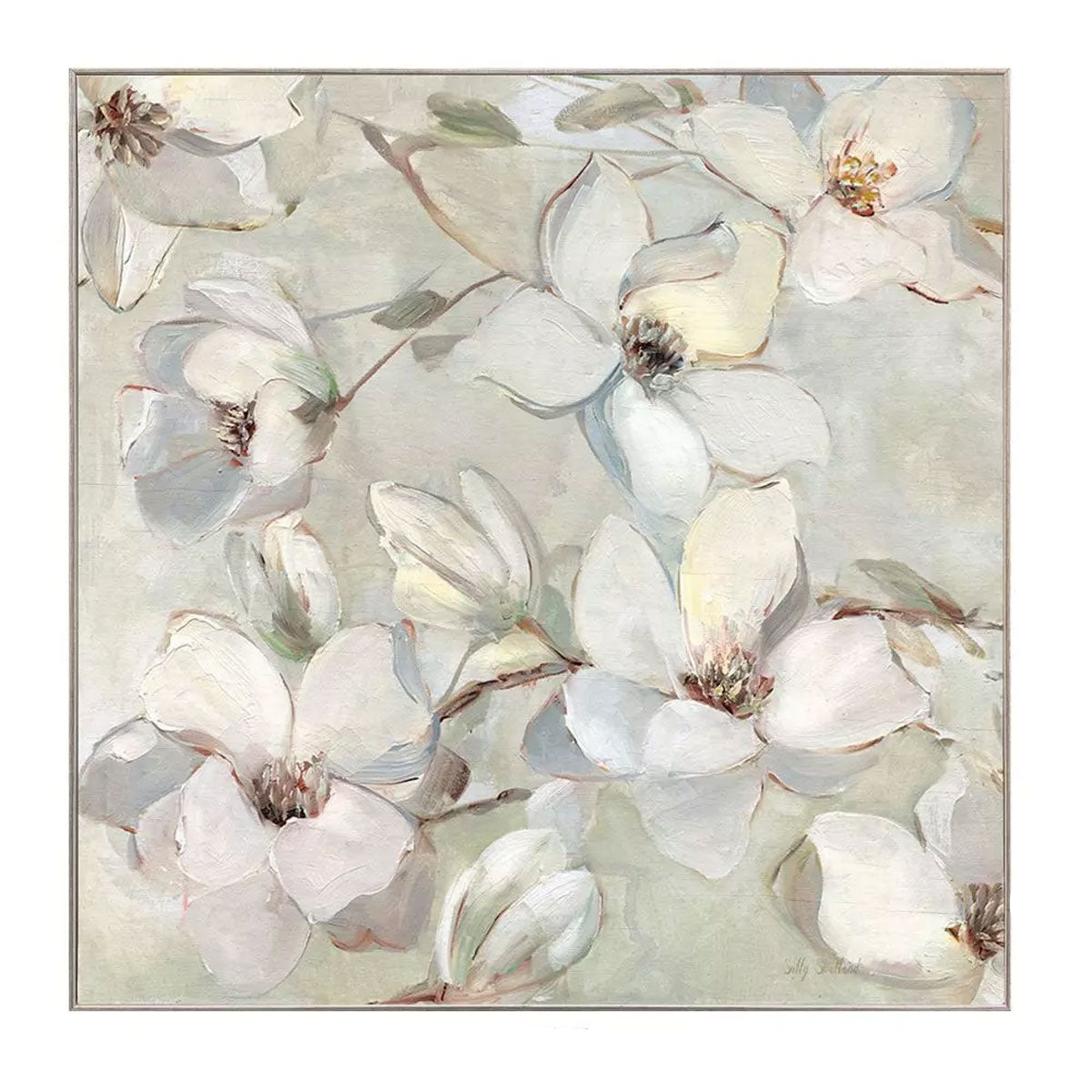 MAGNOLIAS FRAMED ART