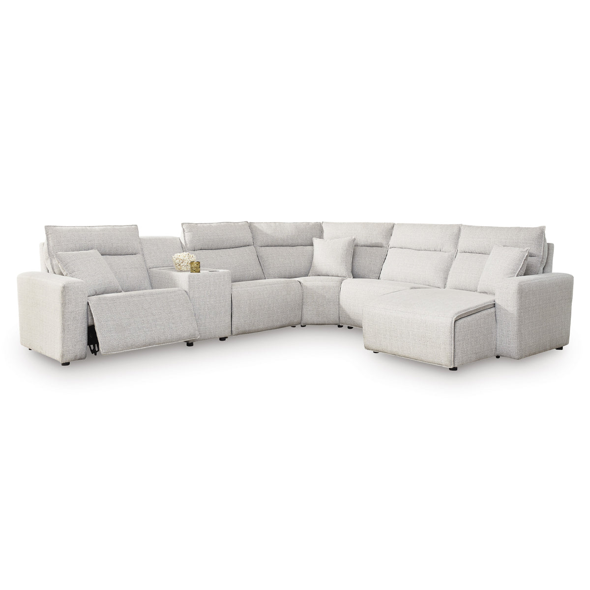 MODMAX II STONE 6PC SECTIONAL