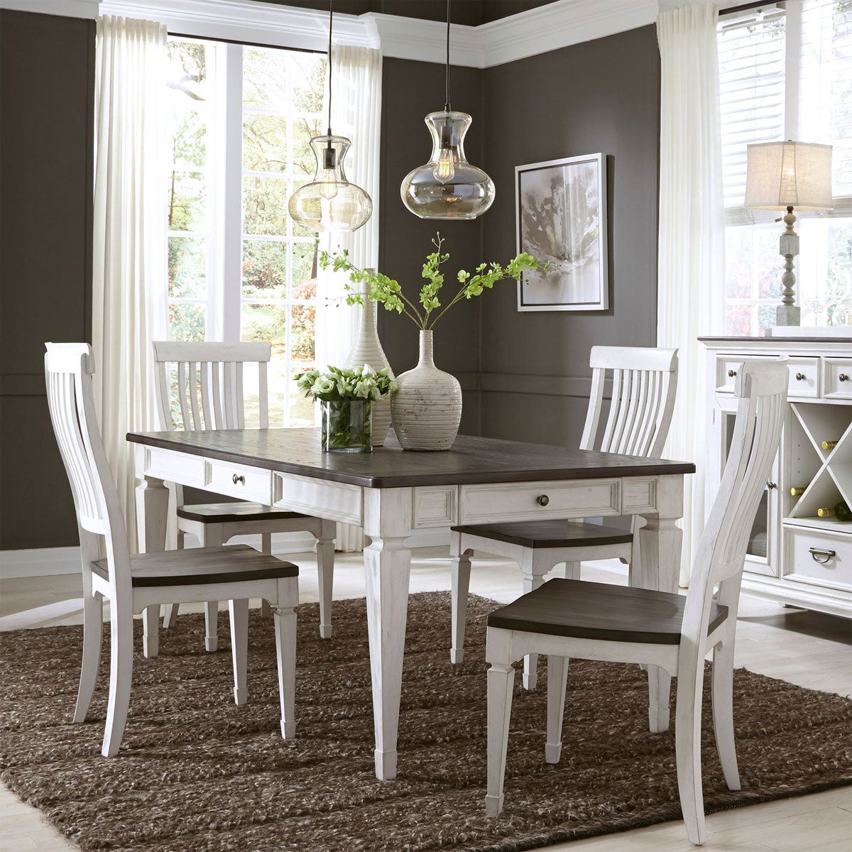 ALLYSON PARK RECT 5PC DINE SET
