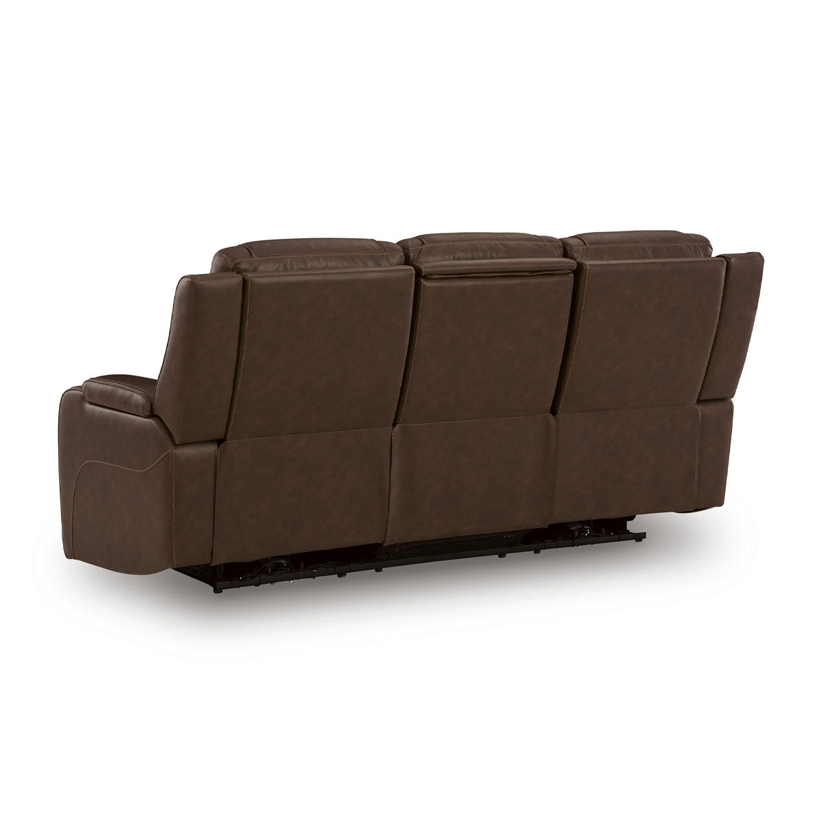 Knightington Sofa With Audio In Brown