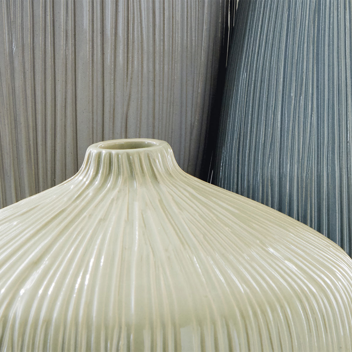 Eiderman S/3 Gry/blegrn Vases