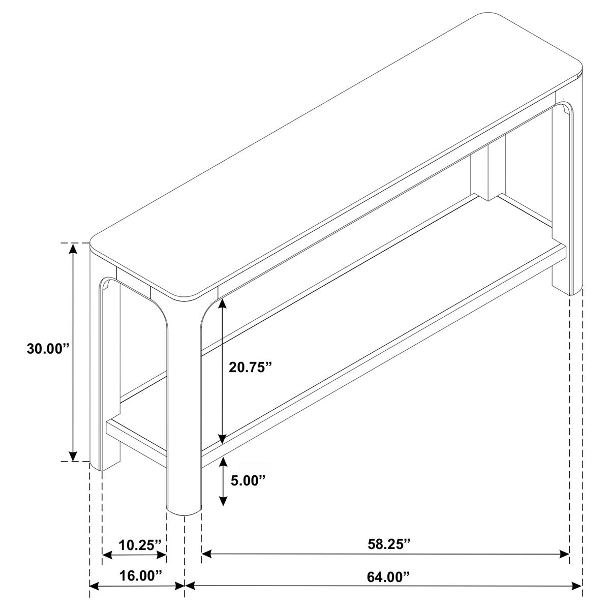 SOLANO CONSOLE TABLE