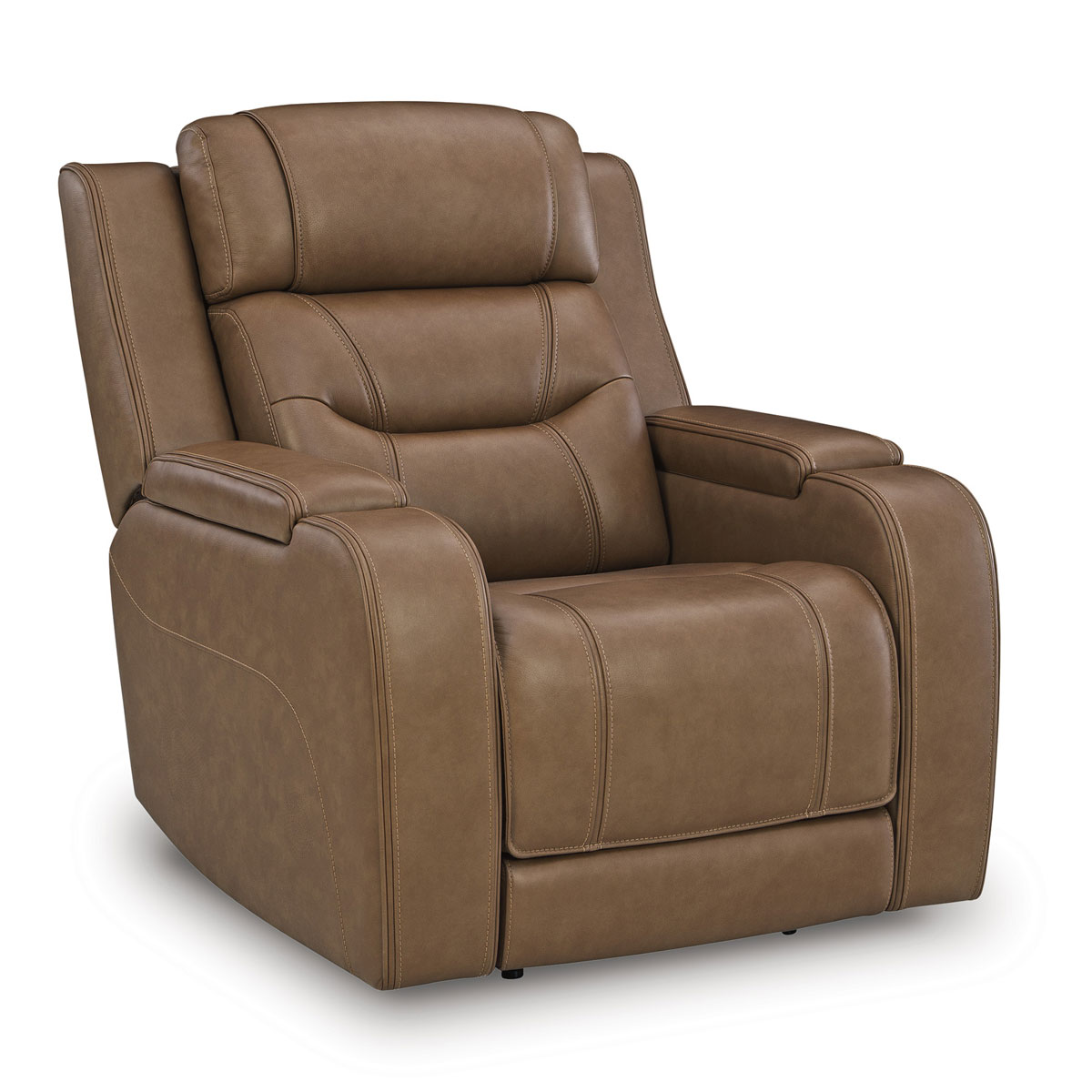 KNIGHTINGTON RECLINER W/ AUDIO IN CARAMEL