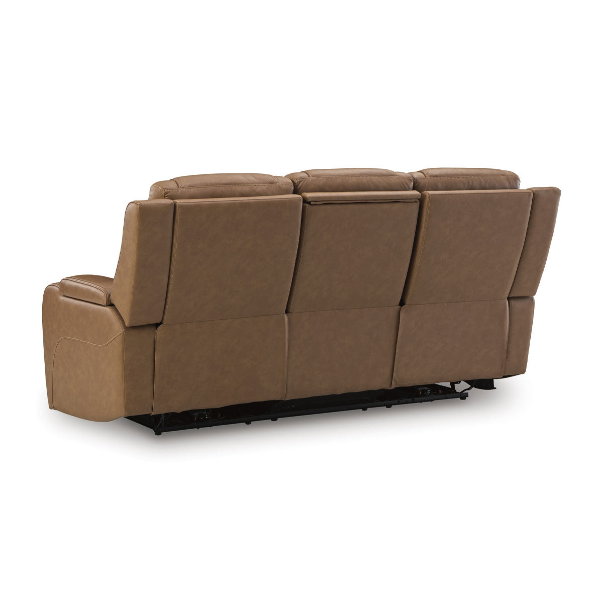 Knightington Sofa With Audio In Caramel