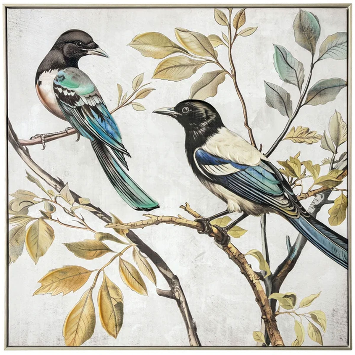 BIRDSONG EMBELLISHED ART