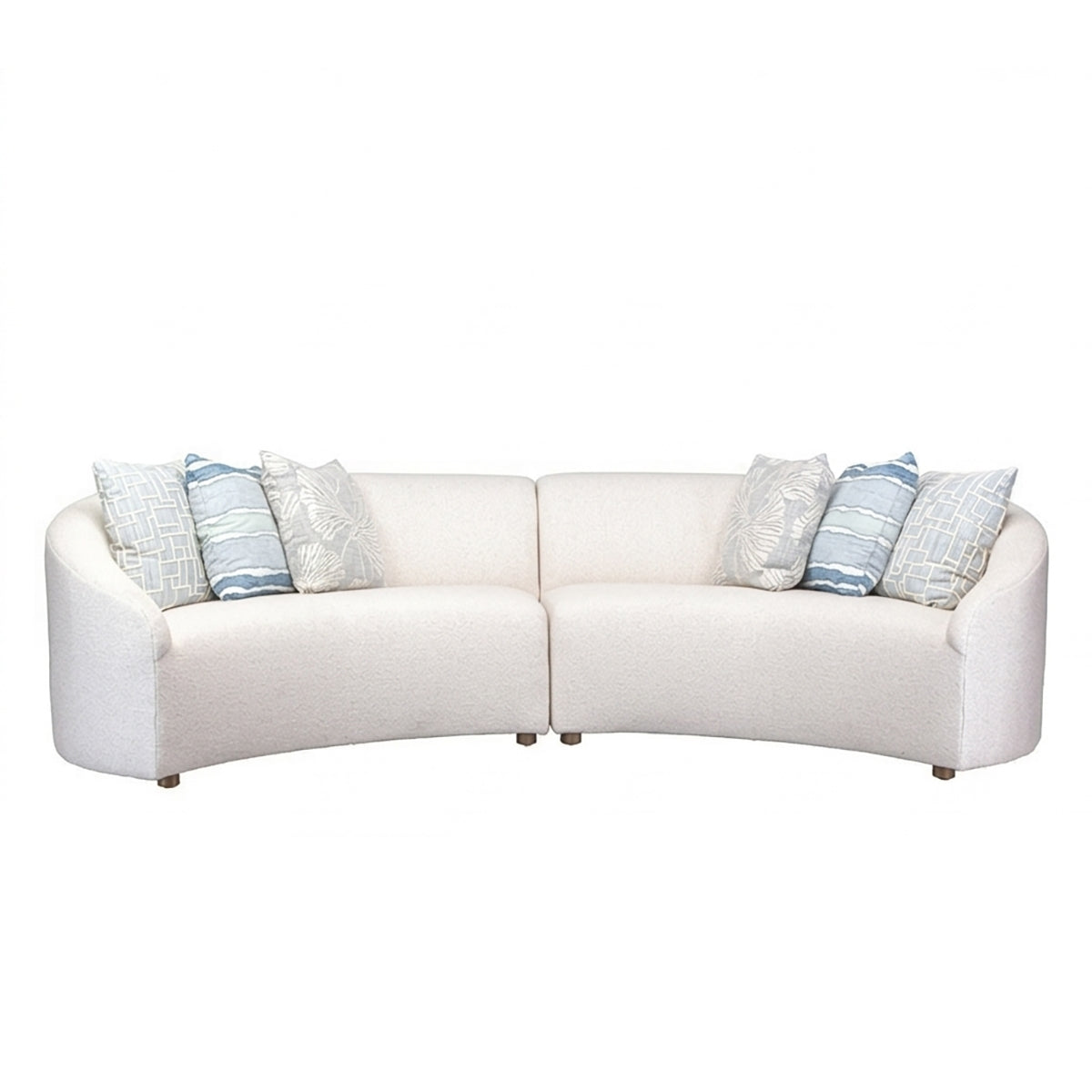 ALSTON 2PC CURVED SECTIONAL