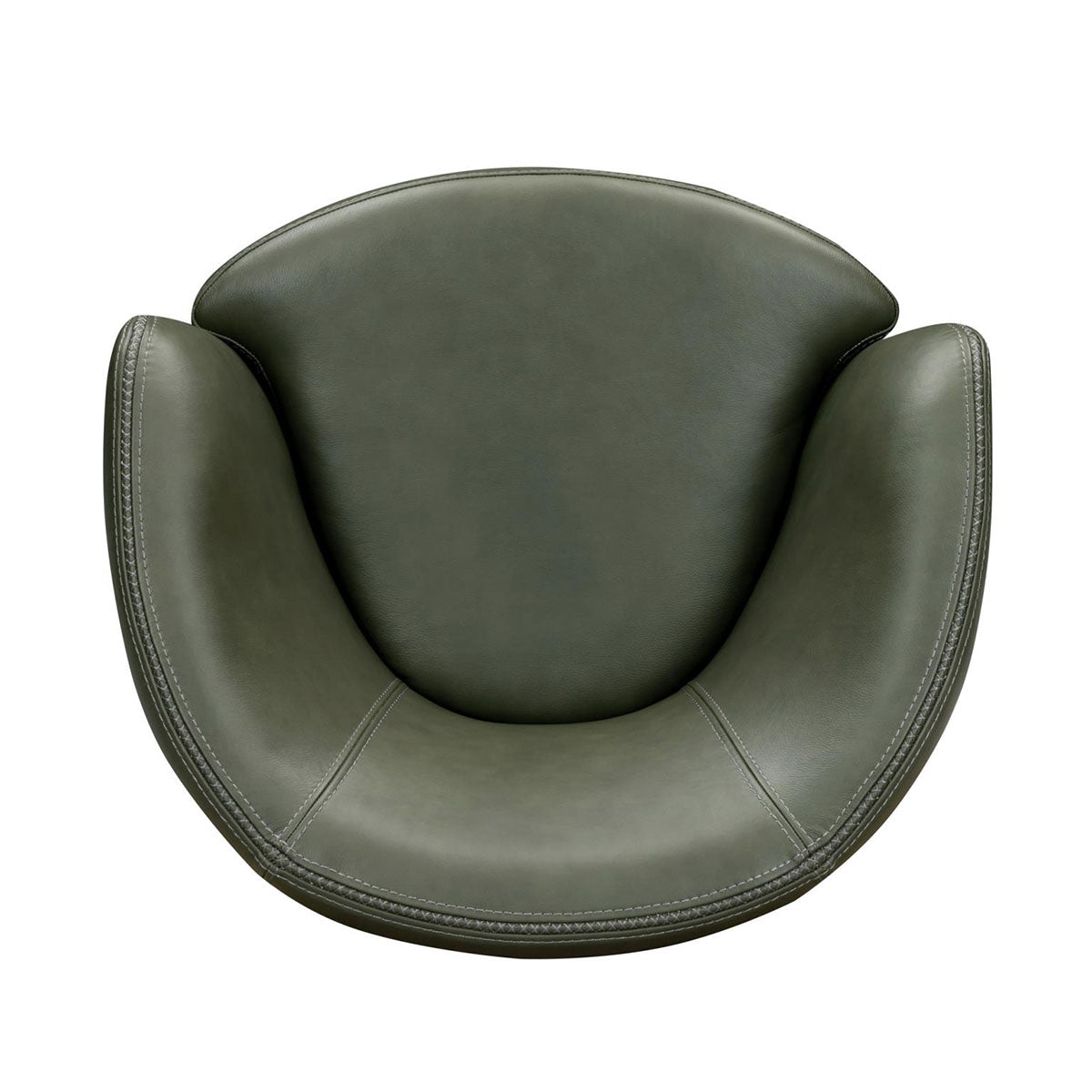 BAROLO LTHR SW CHAIR IN SAGE