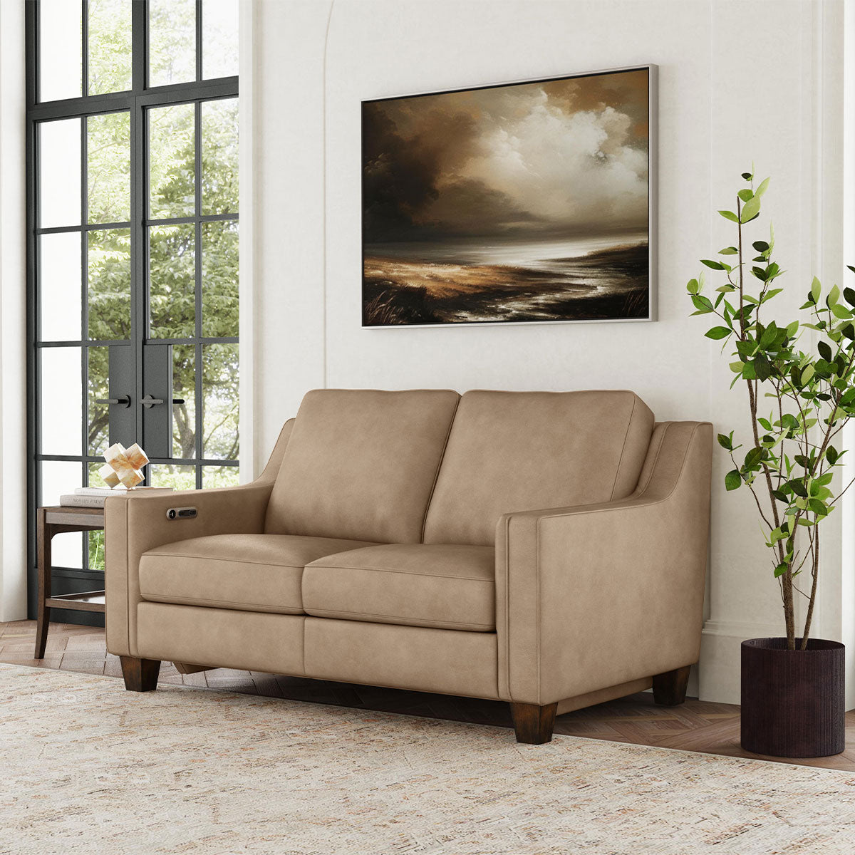FINLEY SAND INCLINE LOVESEAT