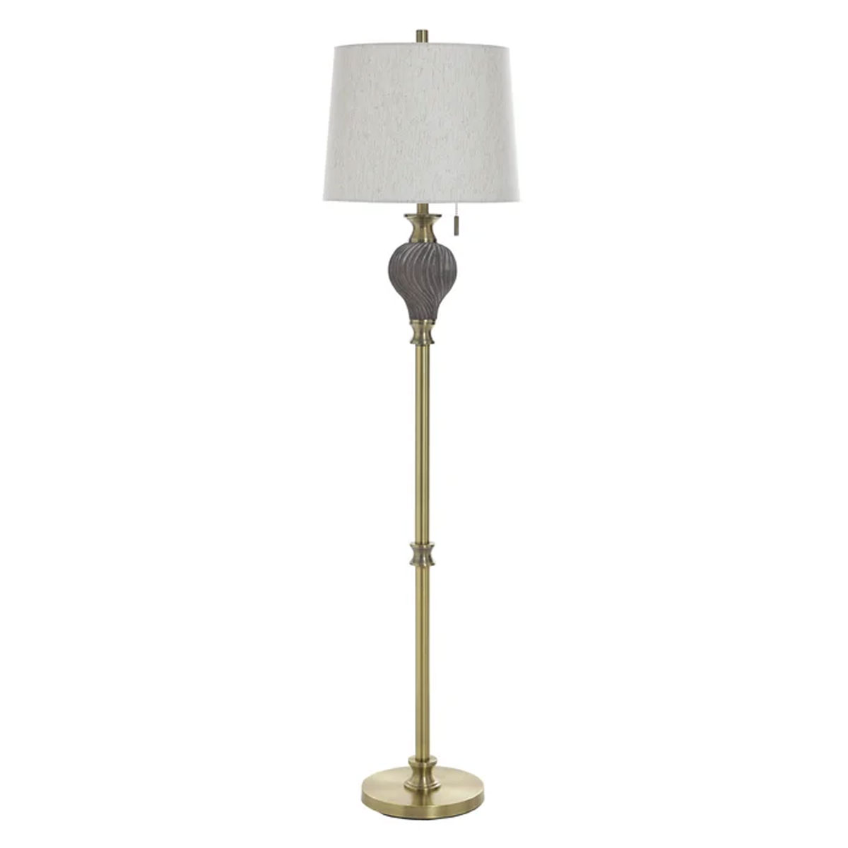 Soot Gold Poly Floor Lamp