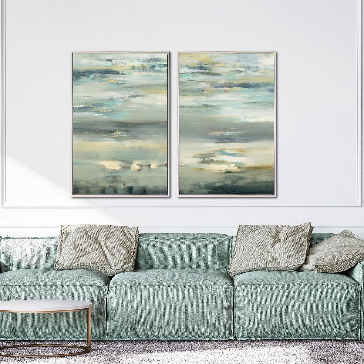 CALMING FLOW S/2 COASTAL ART