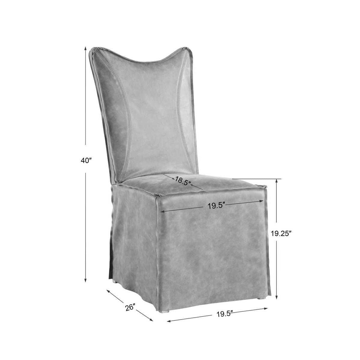 DELROY ARMLESS CHAIR