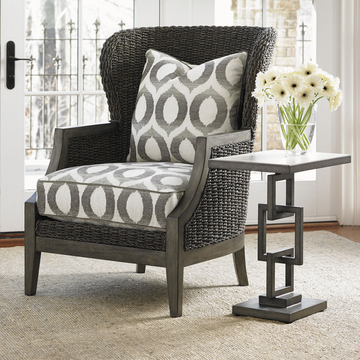 DEERWOOD RECT SIDE TABLE
