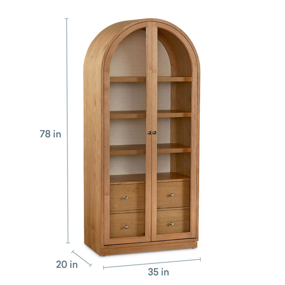 NEWBURY NAT ARCHED CABINET