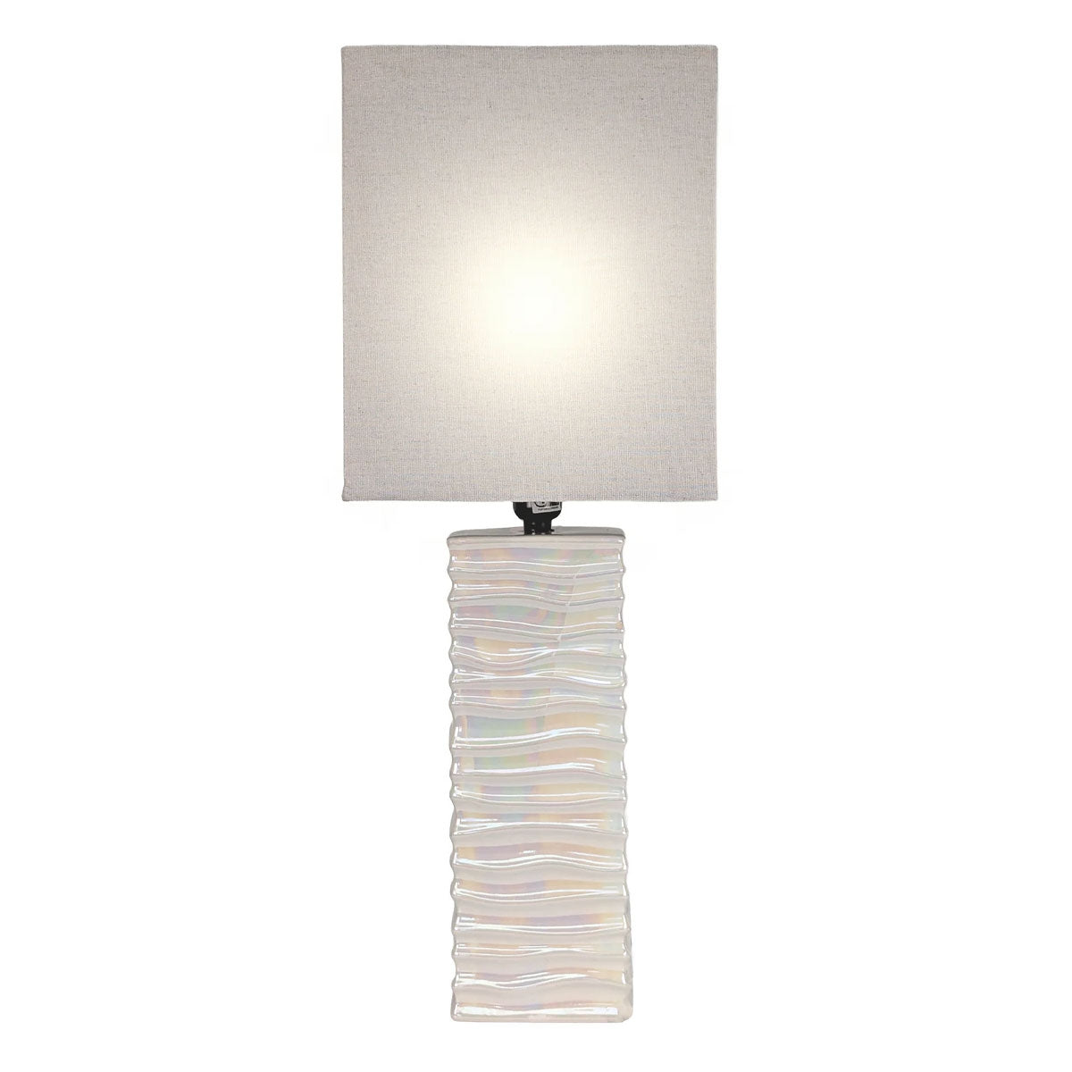 Ripple Wht Texture Column Tl