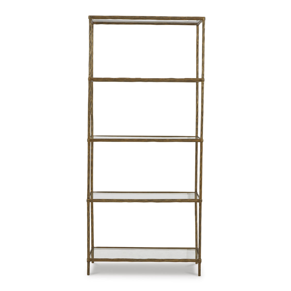 NEW YORK BRASS BOOKCASE