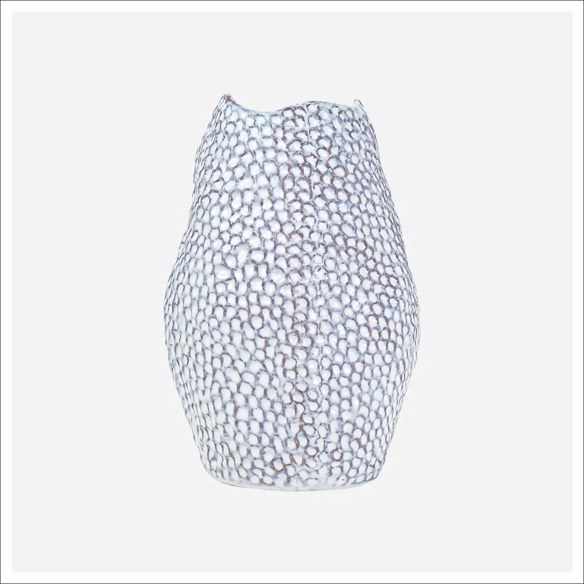 Kaleri Blue Stone Organic Vase
