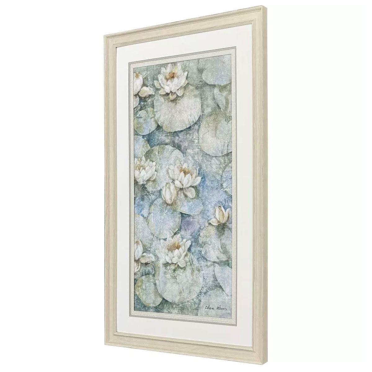 WATERLILIES II FRAMED ART