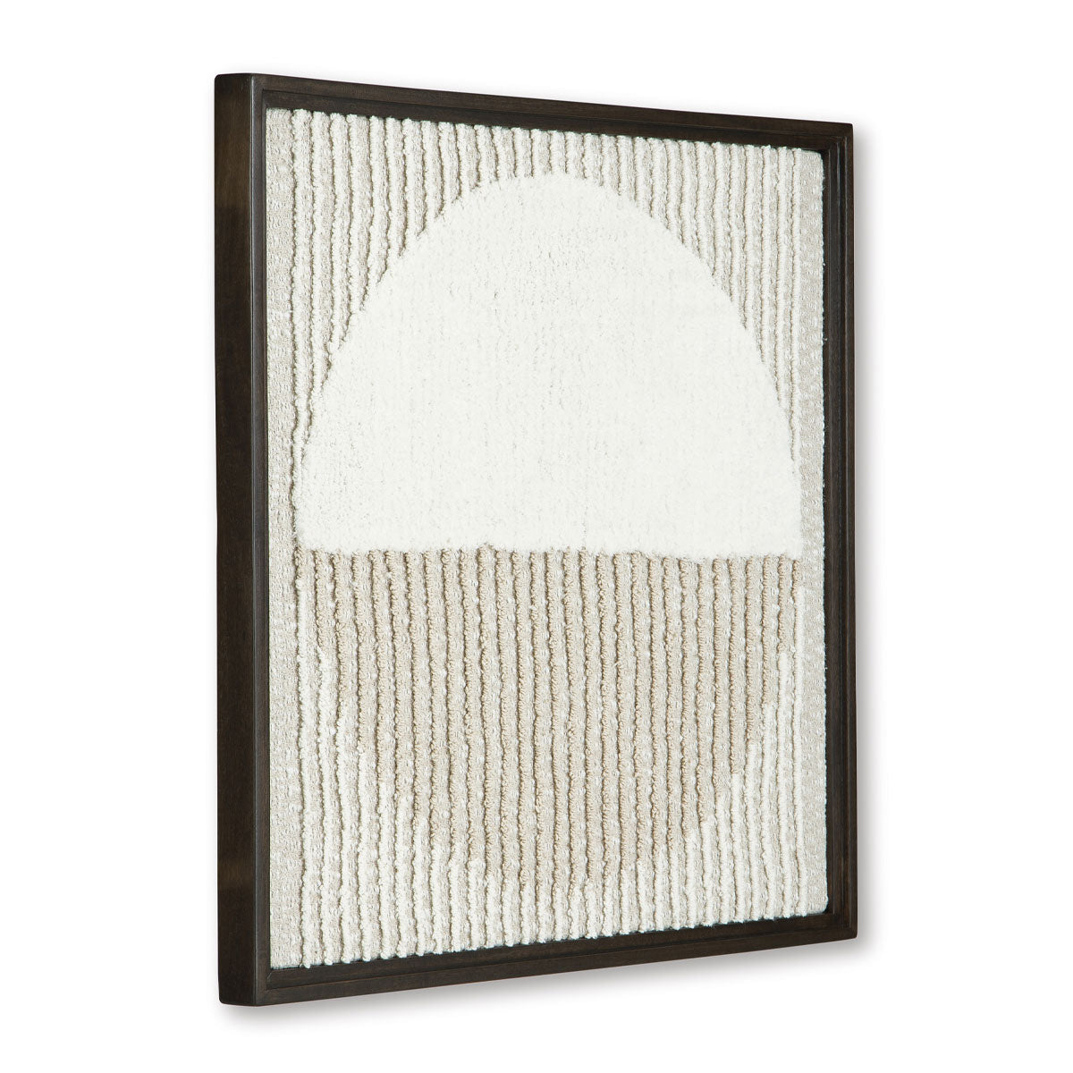 BACHARD TAN/WHT WALL ART