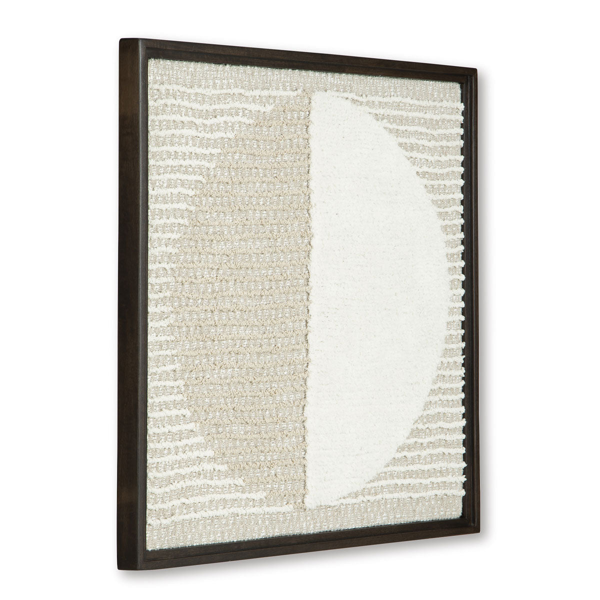 BACHARD TAN/WHT WALL ART