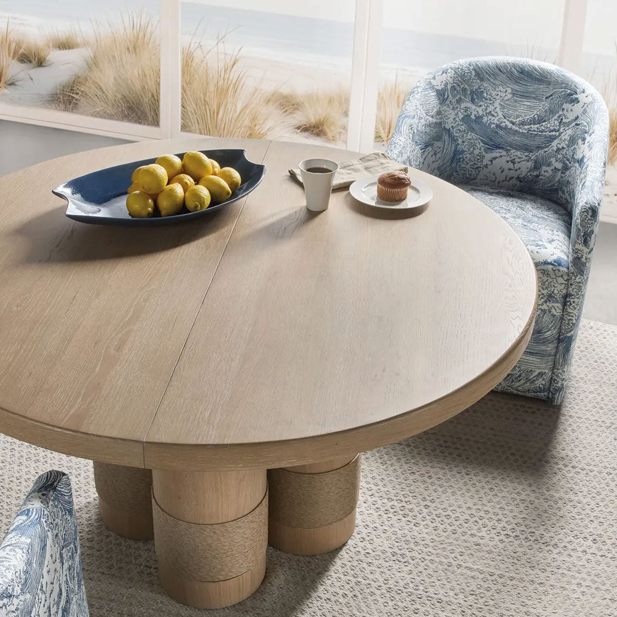MISSION BAY RND DINING TABLE