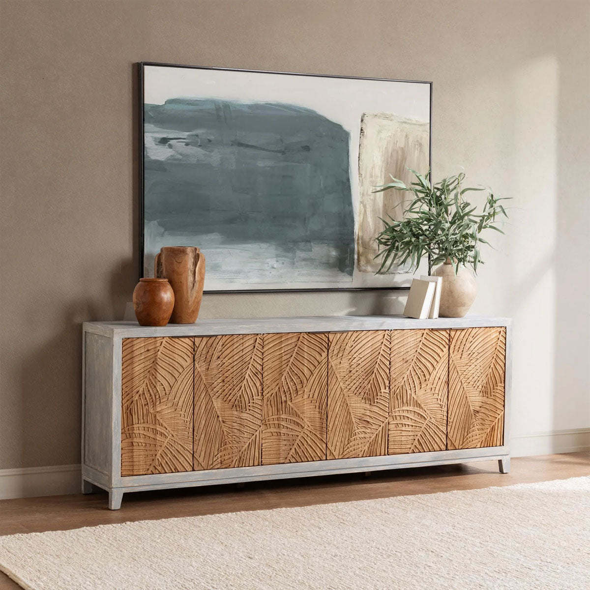 AMBROSE 6DR COASTAL CABINET