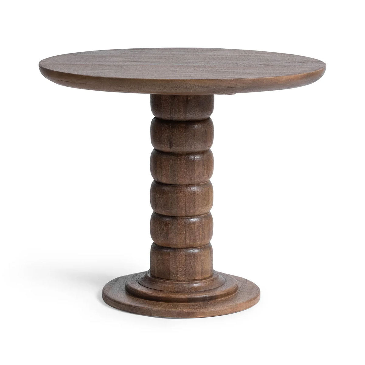 HILLROSE 36" DIN TABLE PECAN B