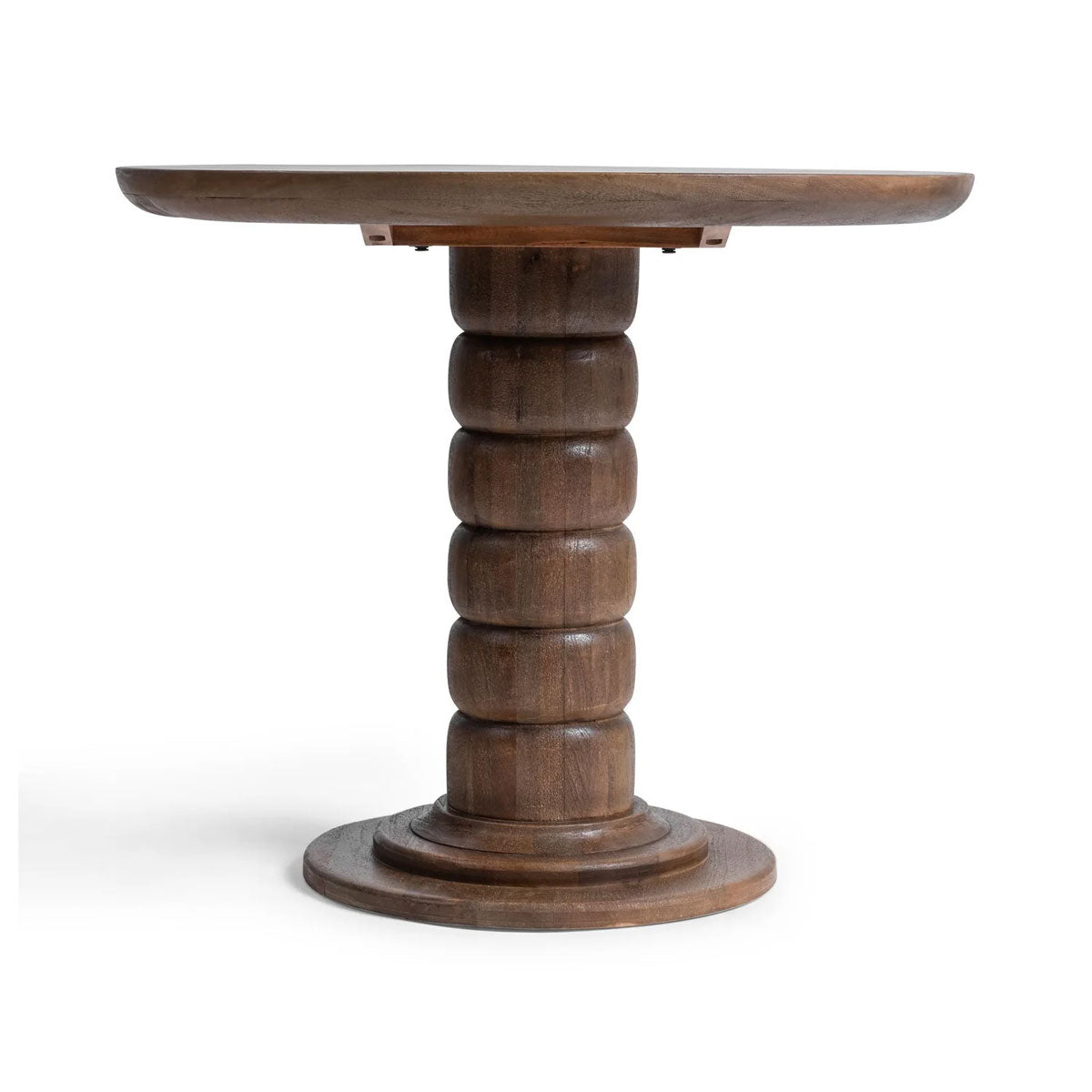 HILLROSE 36" DIN TABLE PECAN B
