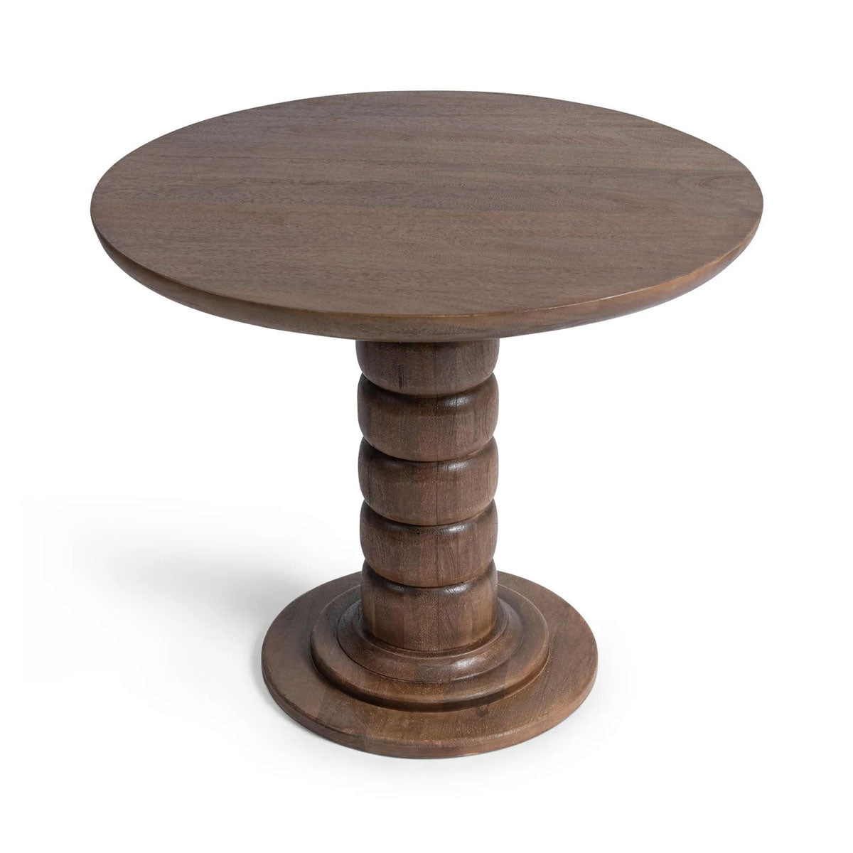HILLROSE 36" DIN TABLE PECAN B