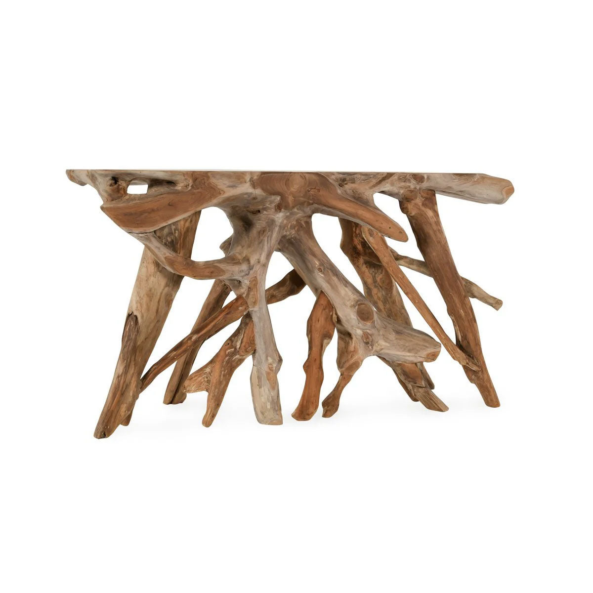 CYPRESS TEAK ROOT CONSOLE TBL