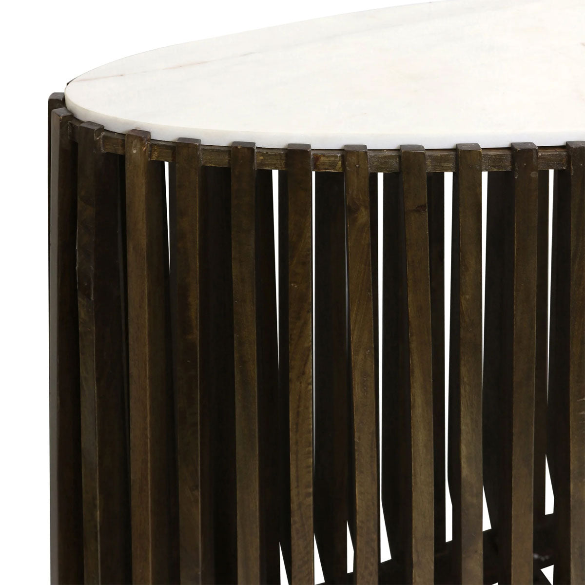 OVAL CONSOLE TABLE
